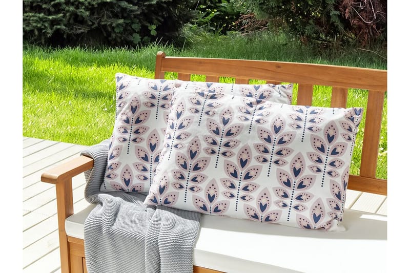 Latiano Ulkotyyny 42x60 cm - Beige/Vaaleanpunainen - Kodintekstiilit & matot - Tyyny & torkkupeitto - Ulkotyyny