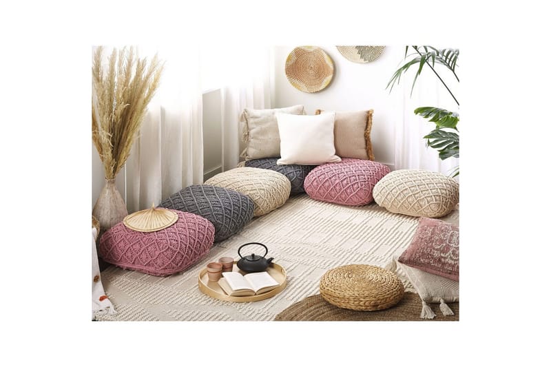 Lattiatyyny Berrechid Beige - Beige - Kodintekstiilit & matot - Tyyny & torkkupeitto - Ulkotyyny