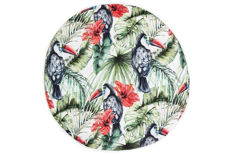 Padua Ulkotyyny 40 cm Pyöreä, Vihreä/Punainen/Musta