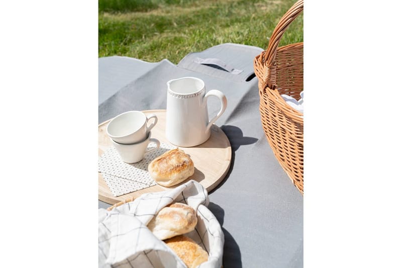 Piknik-viltti 130 x 150 cm - Harmaa - Urheilu & vapaa-aika - Retkeily & vaellus - Retkeilytarvikkeet - Retkipyyhe