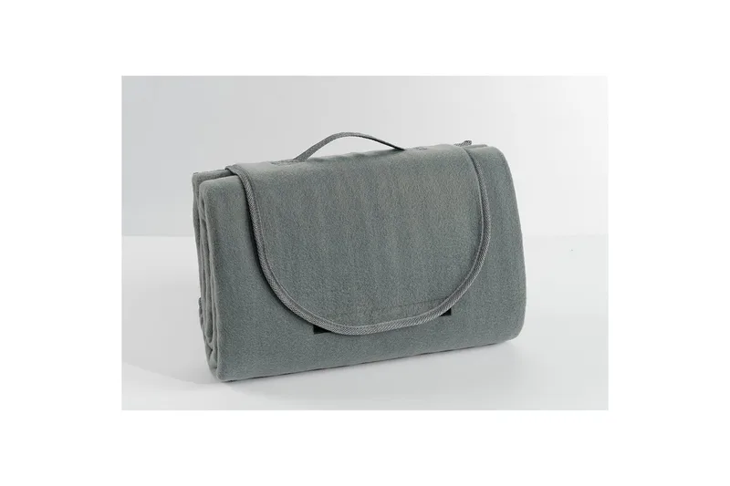 Piknik-viltti 130 x 150 cm, Harmaa