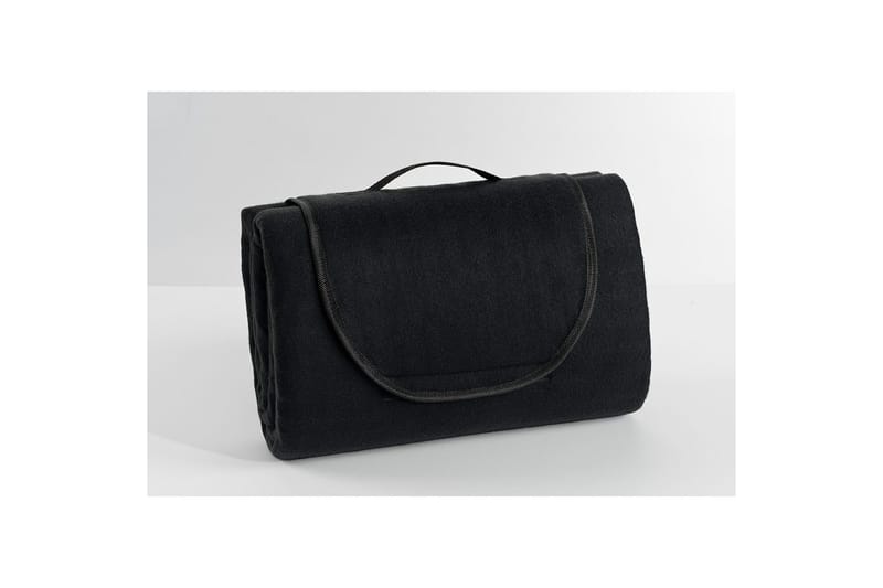 Piknik-viltti 130 x 150 cm, Musta