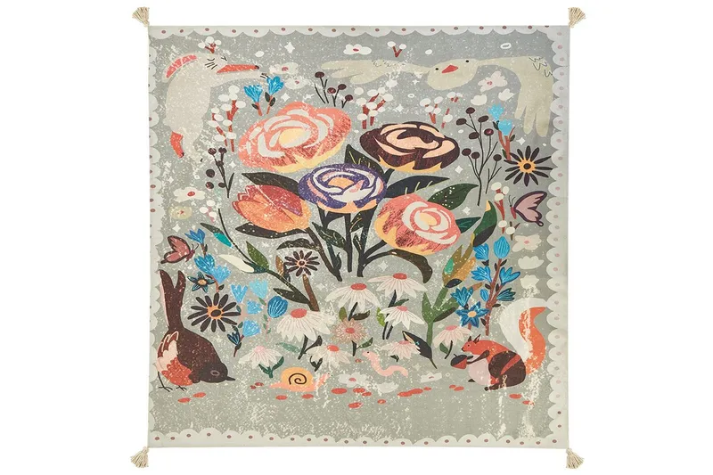 Piknik-viltti Bandowali Neliö - Neliö - Kodintekstiilit & matot - Tyyny & torkkupeitto - Torkkupeitto & viltti