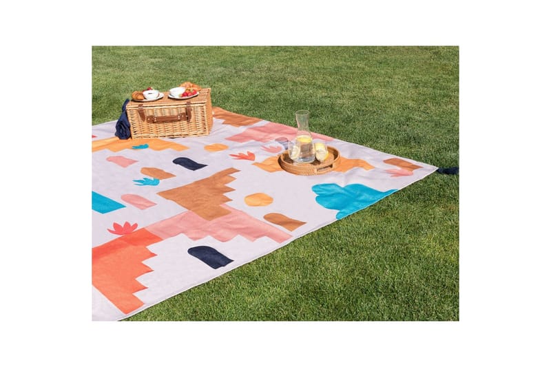 Piknik-viltti Kambar Neliö - Neliö - Kodintekstiilit & matot - Tyyny & torkkupeitto - Torkkupeitto & viltti