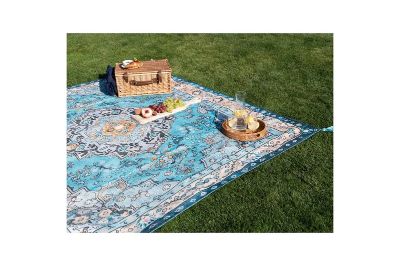 Piknik-viltti Kotla Neliö - Neliö - Kodintekstiilit & matot - Tyyny & torkkupeitto - Torkkupeitto & viltti