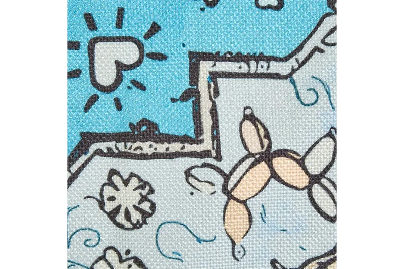 Piknik-viltti Kotla Neliö - Neliö - Kodintekstiilit & matot - Tyyny & torkkupeitto - Torkkupeitto & viltti