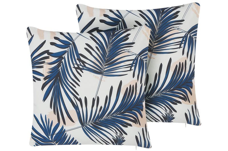 Pinawa Ulkotyyny 45x45 cm - Sininen/Valkoinen/Beige - Kodintekstiilit & matot - Tyyny & torkkupeitto - Ulkotyyny
