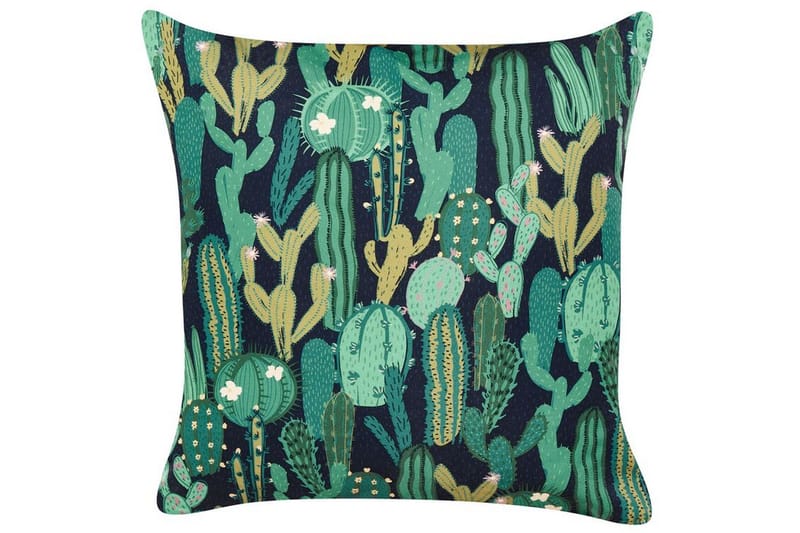 Ruffano Ulkotyyny 45x45 cm 2 kpl - Vihreä Sininen - Kodintekstiilit & matot - Tyyny & torkkupeitto - Ulkotyyny