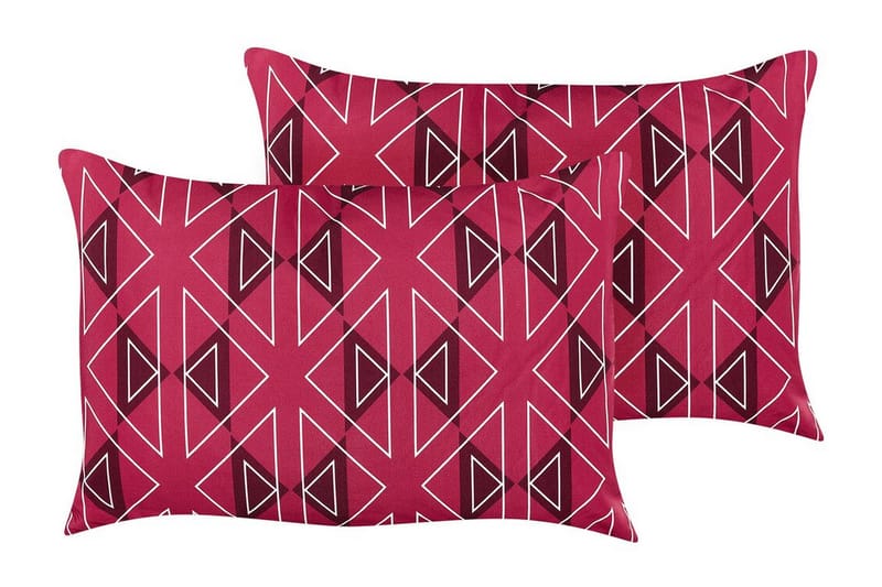 Santa Rosa Ulkotyyny 42x60 cm - Pinkki/Valkoinen - Kodintekstiilit & matot - Tyyny & torkkupeitto - Ulkotyyny