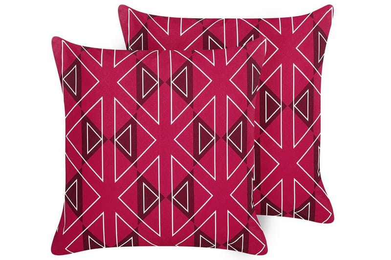 Santa Rosa Ulkotyyny 45x45 cm - Pinkki/Valkoinen - Kodintekstiilit & matot - Tyyny & torkkupeitto - Ulkotyyny