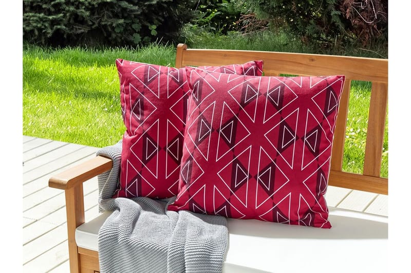 Santa Rosa Ulkotyyny 45x45 cm - Pinkki/Valkoinen - Kodintekstiilit & matot - Tyyny & torkkupeitto - Ulkotyyny