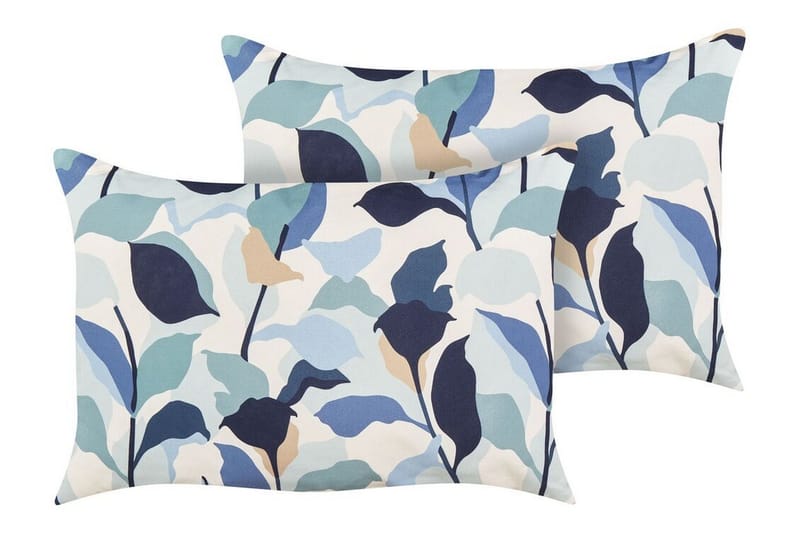 Smithers Ulkotyyny 42x60 cm - Sinivalkoinen - Kodintekstiilit & matot - Tyyny & torkkupeitto - Ulkotyyny