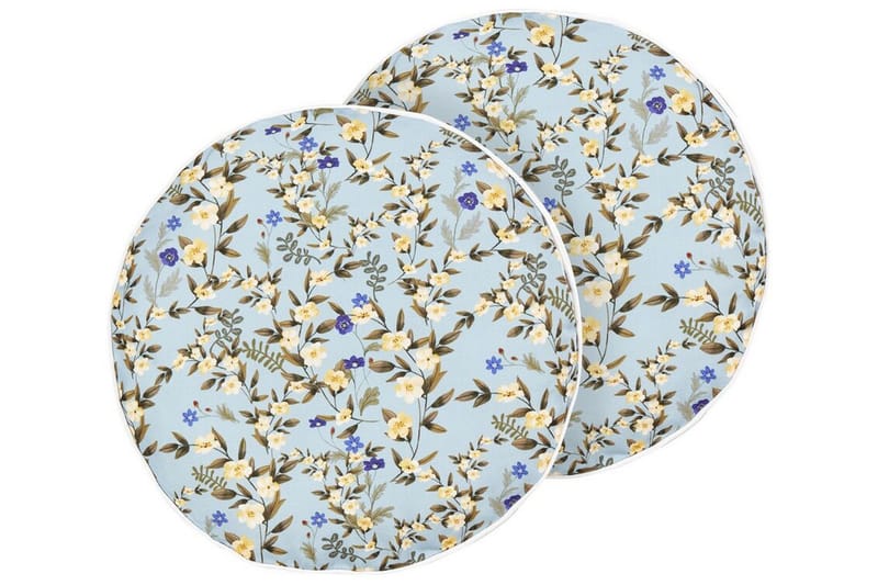 Specchia Ulkotyyny 40 cm Pyöreä - Sininen/Vihreä/Keltainen - Kodintekstiilit & matot - Tyyny & torkkupeitto - Ulkotyyny