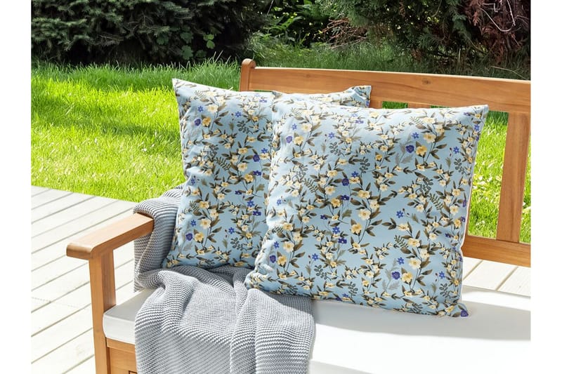 Specchia Ulkotyyny 45x45 cm - Sininen, Vihreä, Keltainen - Kodintekstiilit & matot - Tyyny & torkkupeitto - Ulkotyyny