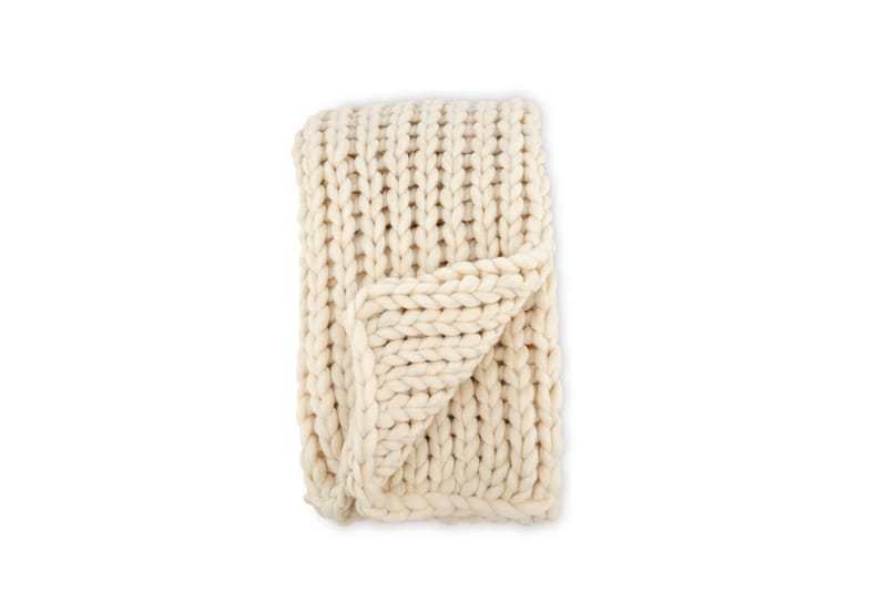 Kate-viltti 130x170 cm - Beige - Kodintekstiilit & matot - Tyyny & torkkupeitto - Torkkupeitto & viltti - Sherpapeitto
