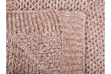 Päiväpeitto Daliyat 150x200 cm - Vaaleanpunainen - Kodintekstiilit & matot - Tyyny & torkkupeitto - Torkkupeitto & viltti - Sherpapeitto