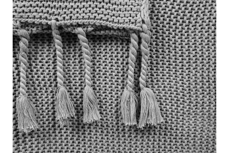 Peitto Gunia 125x150 cm - Harmaa - Kodintekstiilit & matot - Tyyny & torkkupeitto - Torkkupeitto & viltti - Sherpapeitto