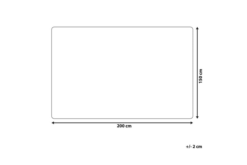 Peitto Imounsiss 150x200 cm Kaksipuolinen - Ruskea / Valkoinen - Kodintekstiilit & matot - Tyyny & torkkupeitto - Torkkupeitto & viltti - Sherpapeitto