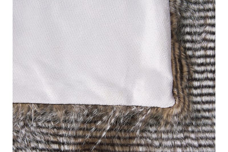 Peitto Tadmaia 150x200 cm Kaksipuolinen - Ruskea / Valkoinen - Kodintekstiilit & matot - Tyyny & torkkupeitto - Torkkupeitto & viltti - Sherpapeitto