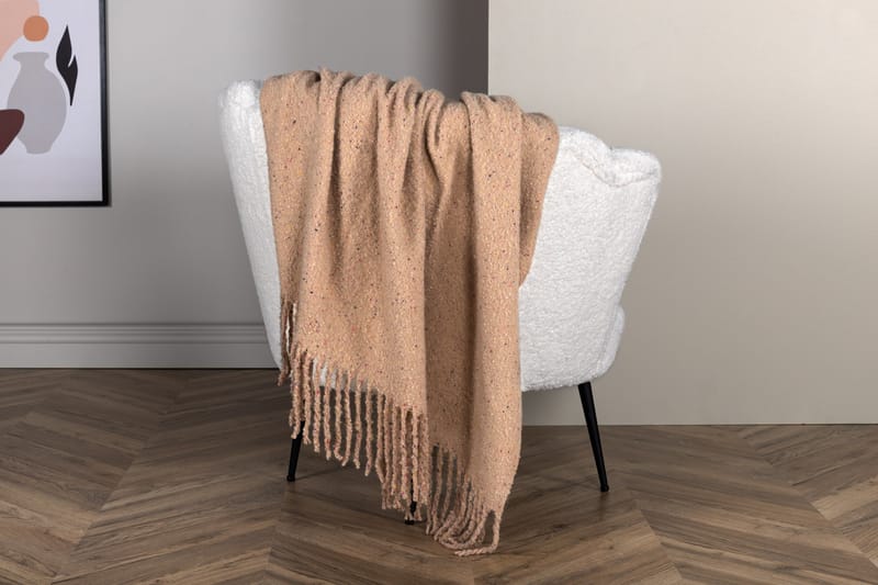 Torkkupeitto Tilly 130x170 cm - Beige - Kodintekstiilit & matot - Tyyny & torkkupeitto - Torkkupeitto & viltti - Sherpapeitto