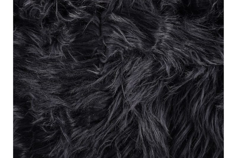 Torkkupeitto 200 x 220 cm Musta DELICE - Musta - Kodintekstiilit & matot - Tyyny & torkkupeitto - Torkkupeitto & viltti - Sherpapeitto