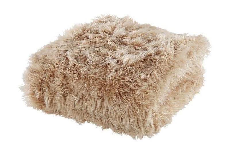 Torkkupeitto 200 x 220 cm Vaaleanruskea DELICE - Ruskea - Kodintekstiilit & matot - Tyyny & torkkupeitto - Torkkupeitto & viltti - Sherpapeitto