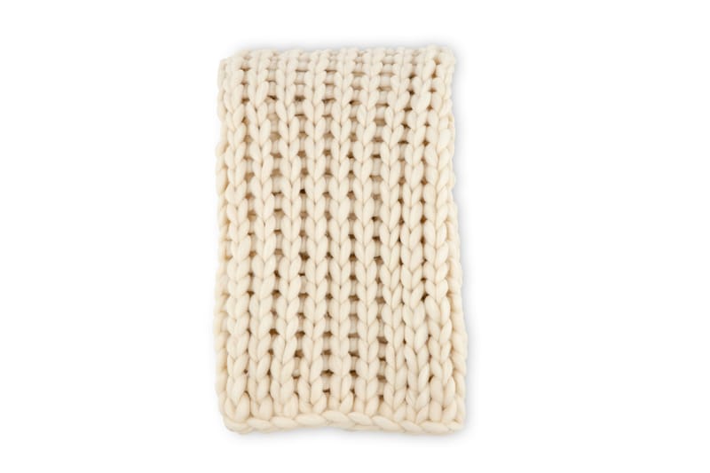 Torkkupeitto Kate 130x170 cm - Beige - Kodintekstiilit & matot - Tyyny & torkkupeitto - Torkkupeitto & viltti - Sherpapeitto