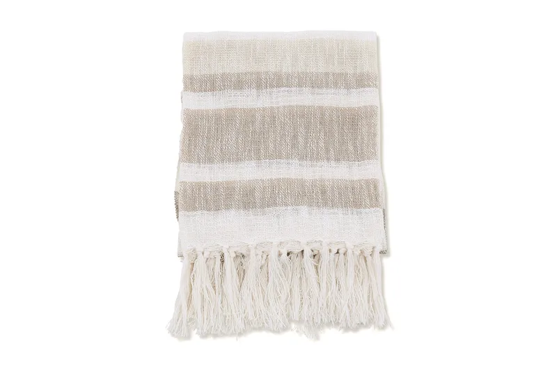 Torkkupeitto Sandy 130x170 cm, Luonnonvalkoinen/beige/ruskea