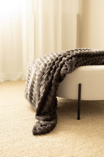 Torkkupeitto Stripe 130x170 cm - Grafiitti - Kodintekstiilit & matot - Tyyny & torkkupeitto - Torkkupeitto & viltti - Sherpapeitto