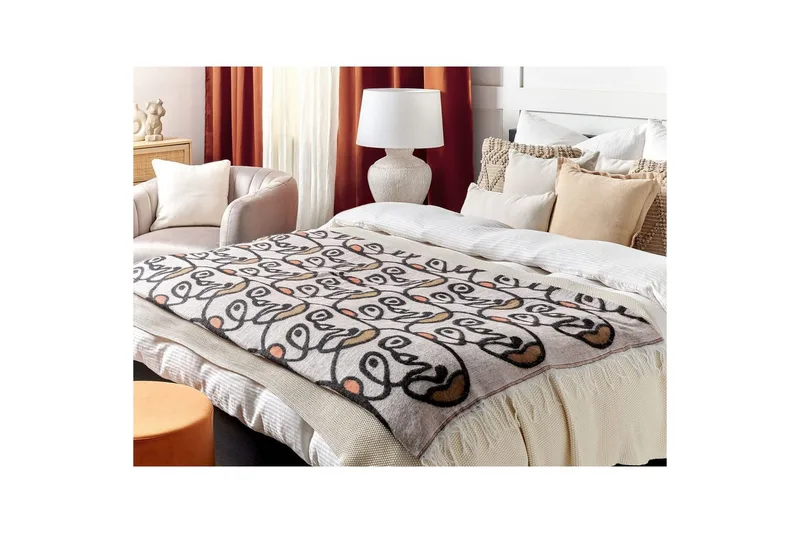 Viltti Barbot - Kodintekstiilit & matot - Tyyny & torkkupeitto - Torkkupeitto & viltti - Sherpapeitto