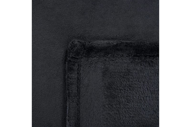 Viltti Bayburt Musta, 200x220 cm - Musta, 200x220 cm - Kodintekstiilit & matot - Tyyny & torkkupeitto - Torkkupeitto & viltti - Sherpapeitto