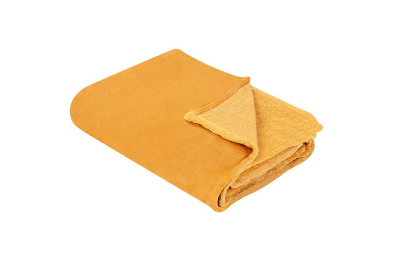 Viltti Bayburt Oranssi, 200x220 cm - Oranssi, 200x220 cm - Kodintekstiilit & matot - Tyyny & torkkupeitto - Torkkupeitto & viltti - Sherpapeitto