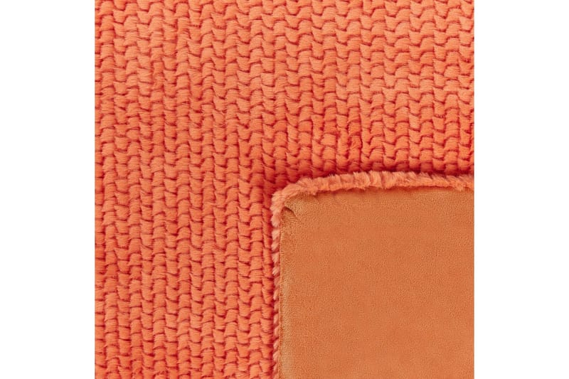 Viltti Bjas Oranssi, 150x200 cm - Oranssi, 150x200 cm - Kodintekstiilit & matot - Tyyny & torkkupeitto - Torkkupeitto & viltti - Sherpapeitto