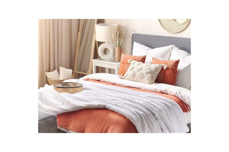 Viltti Bjas Valkoinen, 200x220 cm - Valkoinen, 200x220 cm - Kodintekstiilit & matot - Tyyny & torkkupeitto - Torkkupeitto & viltti - Sherpapeitto