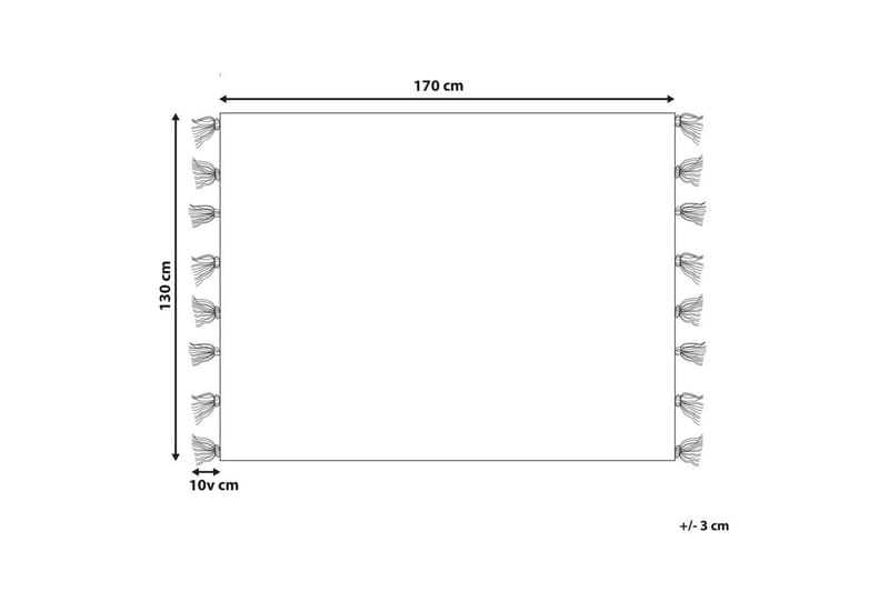 Viltti Cayir - Kodintekstiilit & matot - Tyyny & torkkupeitto - Torkkupeitto & viltti - Sherpapeitto