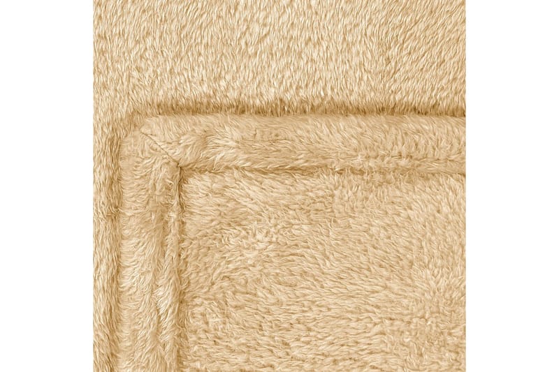 Viltti Namdu Beige - Beige - Kodintekstiilit & matot - Tyyny & torkkupeitto - Torkkupeitto & viltti - Sherpapeitto