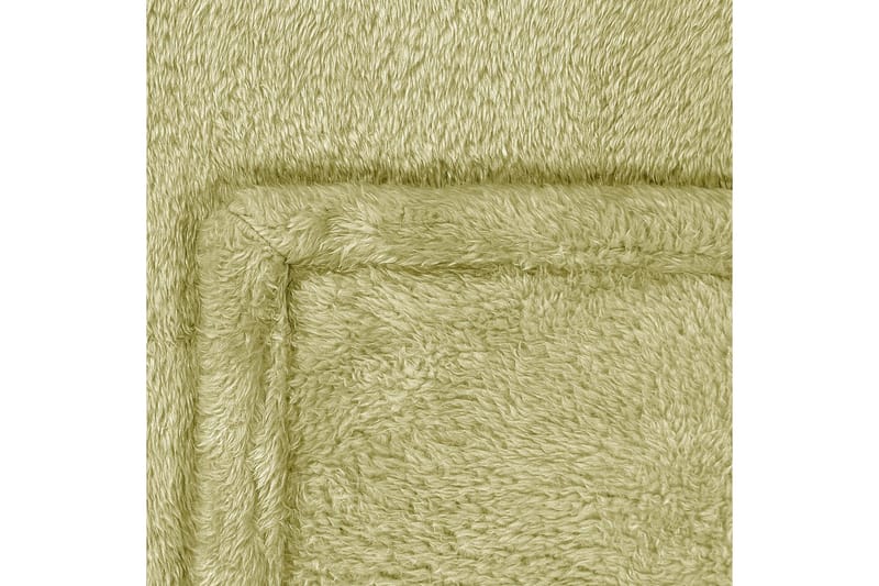 Viltti Namdu Vihreä - Vihreä - Kodintekstiilit & matot - Tyyny & torkkupeitto - Torkkupeitto & viltti - Sherpapeitto