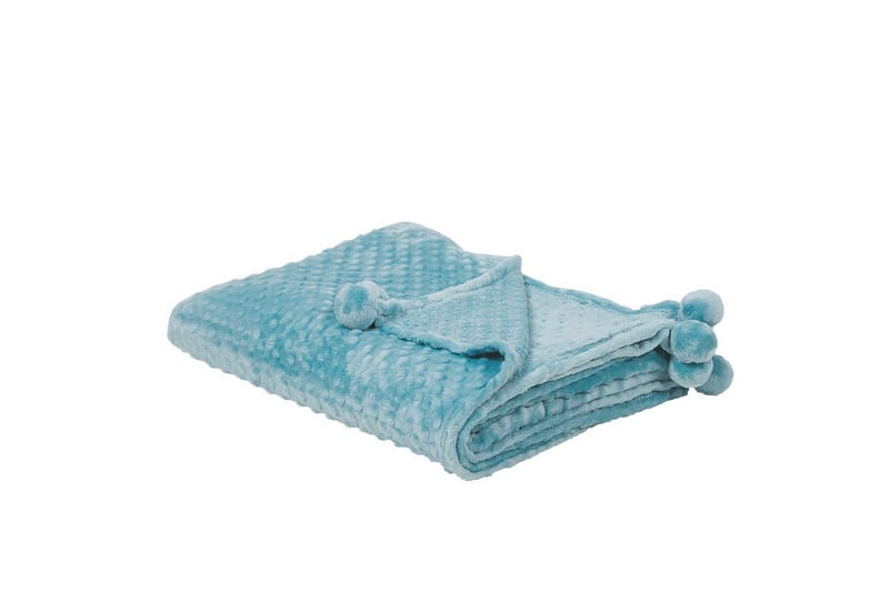 Viltti Samur Sininen, 150x200 cm - Sininen, 150x200 cm - Kodintekstiilit & matot - Tyyny & torkkupeitto - Torkkupeitto & viltti - Sherpapeitto