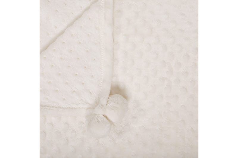 Viltti Samur Valkoinen, 150x200 cm - Valkoinen, 150x200 cm - Kodintekstiilit & matot - Tyyny & torkkupeitto - Torkkupeitto & viltti - Sherpapeitto