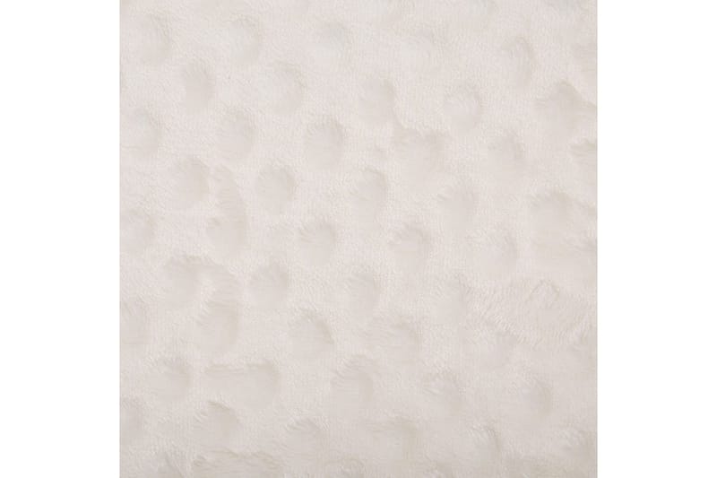 Viltti Samur Valkoinen, 150x200 cm - Valkoinen, 150x200 cm - Kodintekstiilit & matot - Tyyny & torkkupeitto - Torkkupeitto & viltti - Sherpapeitto