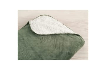 Viltti Sherpa 130 x 170 cm - Vihreä - Kodintekstiilit & matot - Tyyny & torkkupeitto - Torkkupeitto & viltti - Sherpapeitto