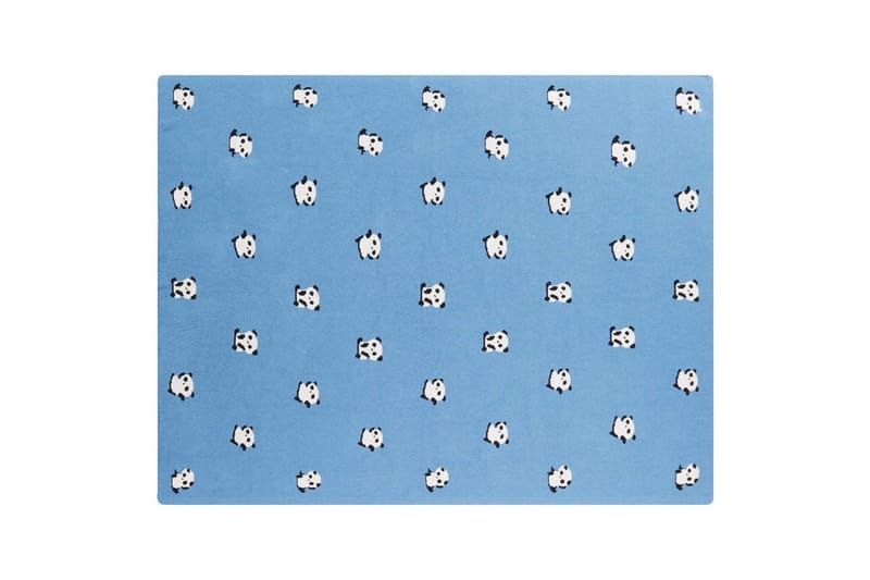 Viltti Talokan Sininen/musta/valkoinen - Sininen/musta/valkoinen - Kodintekstiilit & matot - Tyyny & torkkupeitto - Torkkupeitto & viltti - Sherpapeitto