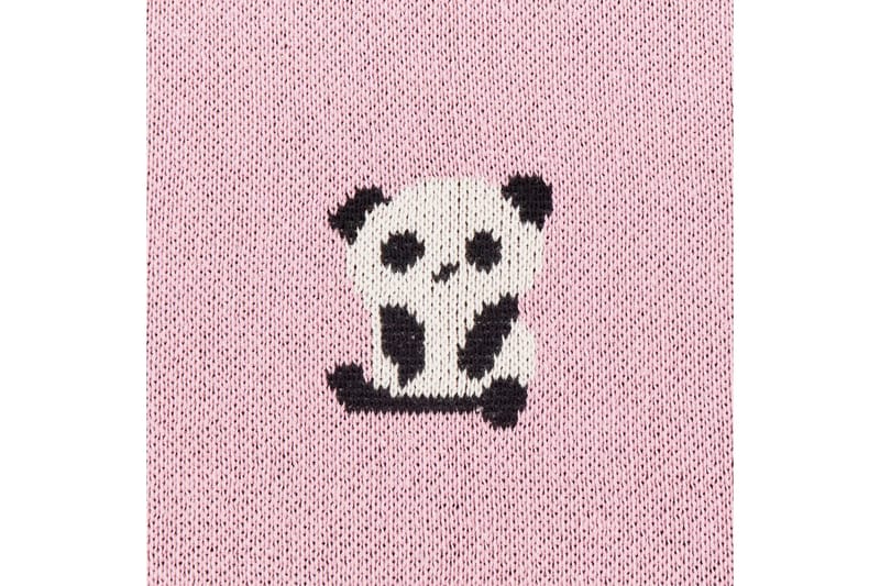 Viltti Talokan Vaaleanpunainen/musta/valkoinen - Vaaleanpunainen/musta/valkoinen - Kodintekstiilit & matot - Tyyny & torkkupeitto - Torkkupeitto & viltti - Sherpapeitto