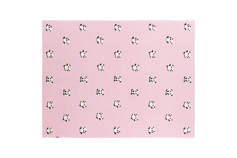 Viltti Talokan Vaaleanpunainen/musta/valkoinen - Vaaleanpunainen/musta/valkoinen - Kodintekstiilit & matot - Tyyny & torkkupeitto - Torkkupeitto & viltti - Sherpapeitto