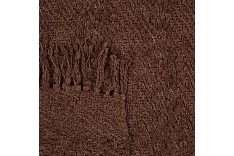 Viltti Vella Ruskea, 220x240 cm - Ruskea, 220x240 cm - Kodintekstiilit & matot - Tyyny & torkkupeitto - Torkkupeitto & viltti - Sherpapeitto