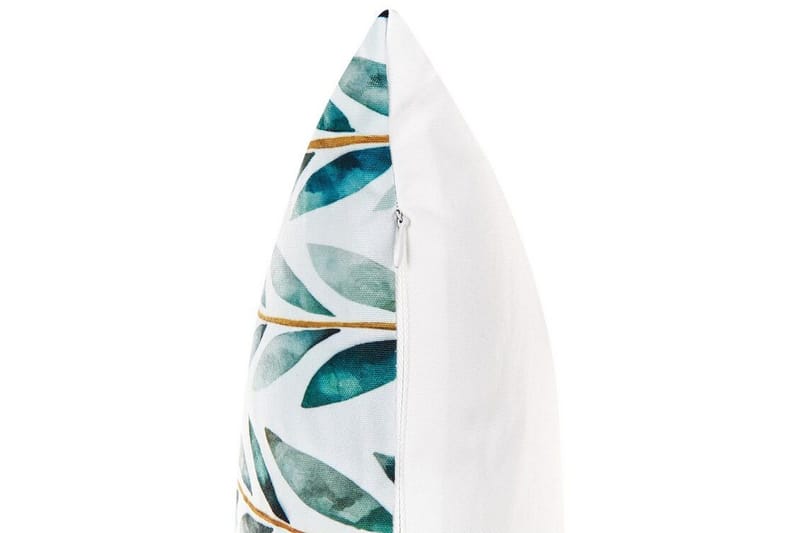 Tricase Ulkotyyny 42x60 cm - Valkoinen/Vihreä - Kodintekstiilit & matot - Tyyny & torkkupeitto - Ulkotyyny