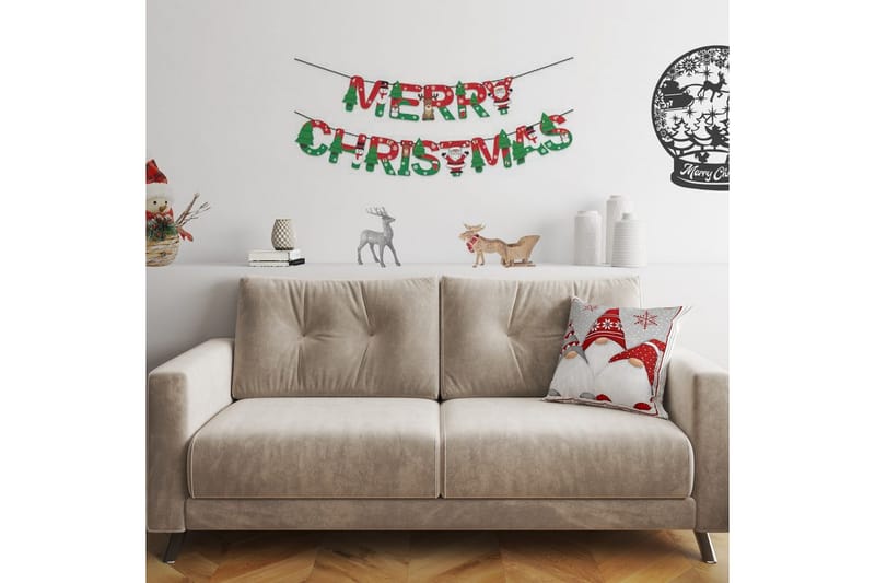 Tyros Sisätyyny 43x43 cm - Punainen/Harmaa - Kodintekstiilit & matot - Tyyny & torkkupeitto - Sisätyyny