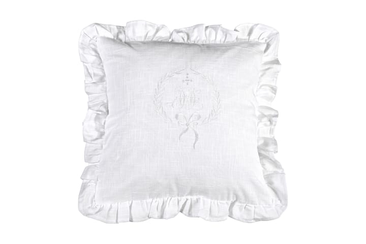 Tyynynpäällinen Emmy 45x45 cm Valkoinen - Fondaco - Tyynynpäälliset