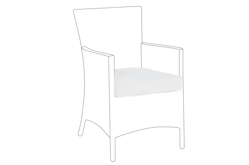 Tyynynpäällinen Italy Valkoinen, Valkoinen