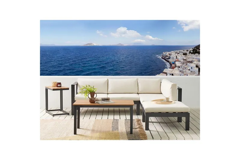 Tyynynpäällinen Messina Beige - Beige - Puutarhakalusteet - Terassiryhmät - Päälliset